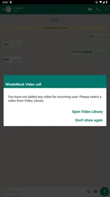 Fake Chat Maker android App screenshot 6